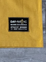 NWT Mens Moncler Grenoble Mustard Manica Corta Cotton Tee Shirt sz M $325