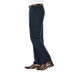 Haggar Men’s Work To Weekend No Iron Flat Front Pant Mens 41114957522 Size 38W