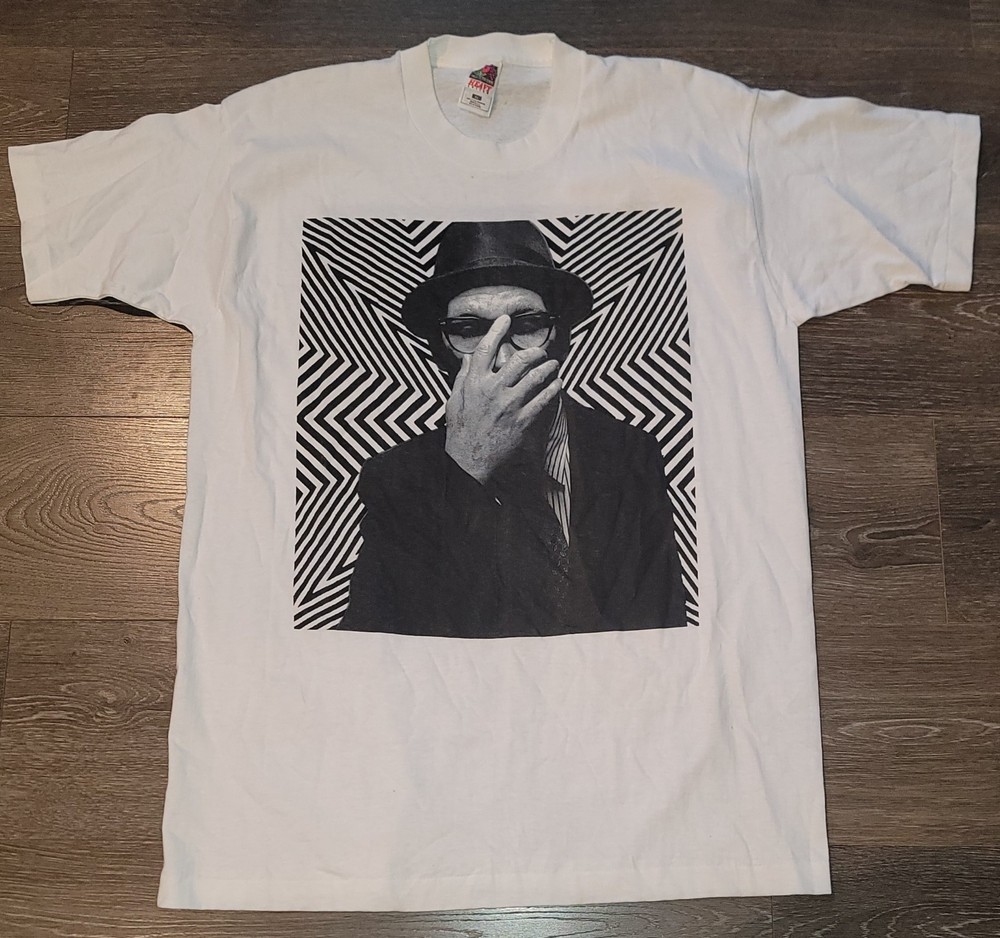 Vintage Marshall Crenshaw Miracle Of Science Promo Shirt XL 23×31 Possible Auto