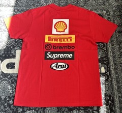 Supreme x Ducati / Logos red t-shirt / 24SS / Express / original