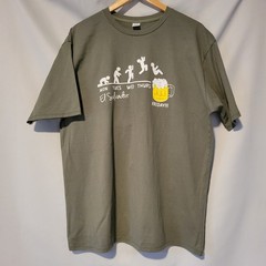 El Salvador Mens T Shirt Large Green Short Sleeve