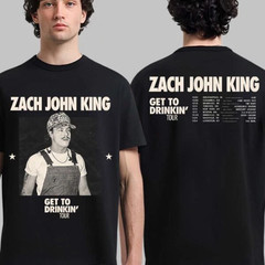 Zach John King Get To Drinkin’ Tour 2026 North America T-Shirt