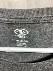Athletic Driworks Gray 3XL Long Sleeve Polyester New With Tags T Shirt T8