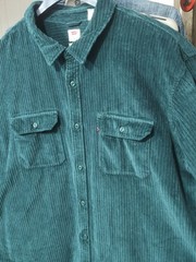 Levi’s Jackson Green Plaid Shirt XXL – Relaxed Fit – Classic Western Style