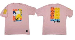 Mens Nike Max90 AIR Tee Artist David Bruce Cotton Graphic T Shirt Medium Pink
