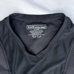 5.11 Tactical Holster Shirt Mens 2XL Black Short Sleeve Undershirt Base Layer