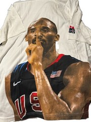 NWT Nike Kobe Bryant Shhh! Team USA Basketball T Shirt 2-XL Black Mamba Lakers