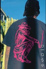 VALABASAS GO FAR [VALA-VLBS-VT4-1009-BLACK] TEE T – Embroidered 🤠 BOXY Shirt