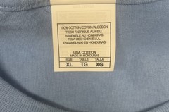 Shaka Active Wear Light Blue Short Sleeve T-shirt Plain Blank Tee X-Large New