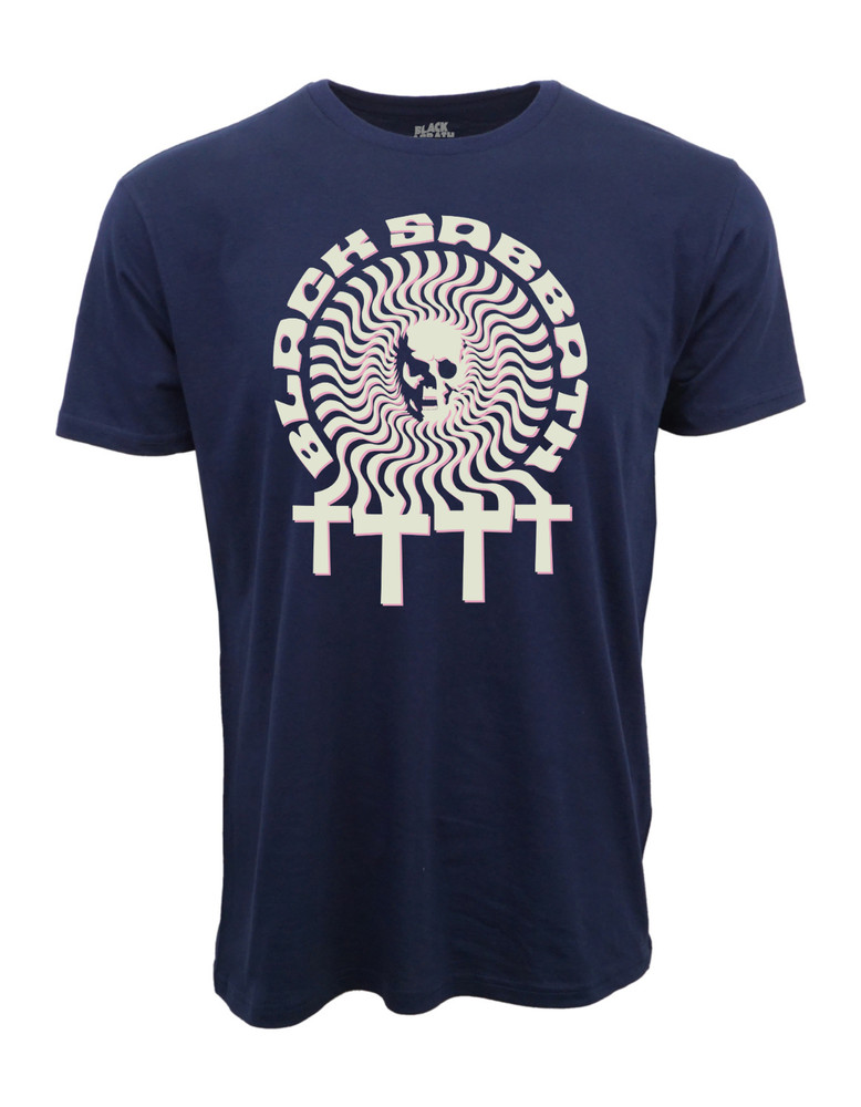 BLACK SABBATH OFFICIAL LICENSE CROSS T SHIRT