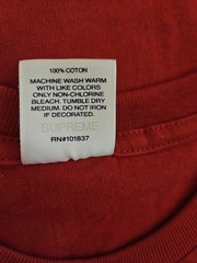 Supreme NWOT Red Keyboard Graphic T-Shirt Mens Size M Streetwear Tee 100% Cotton