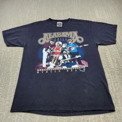 Vintage 90s Alabama Band Tee Shirt Adult Large Myrtle Beach Grill Black Tultex