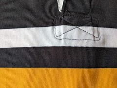 Barbarian Rugby Wear PRO-Fit men’s L Training Jersey short sleeve shirt striped