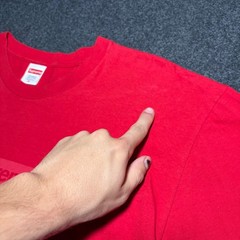 Supreme Tonal Box Logo T-Shirt Men’s Extra Large Red Tee SS23