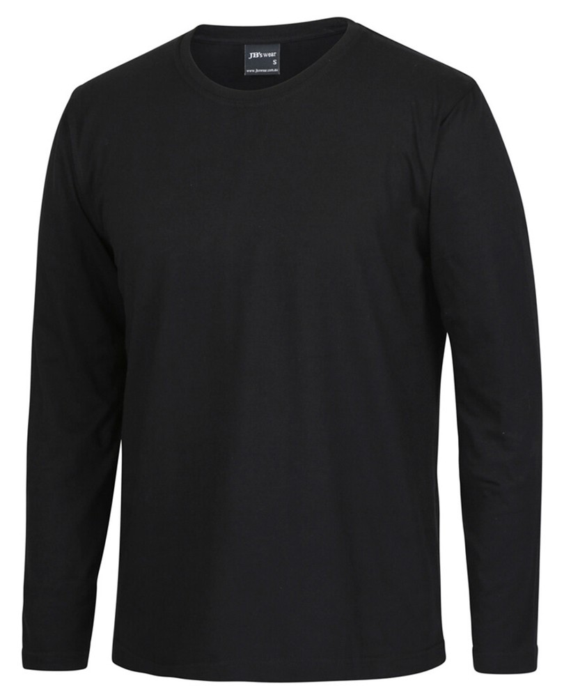 JB’s wear Cotton Long Sleeve Non-Cuff Crew Neck Tee Shirt with UPF Rated Fabric