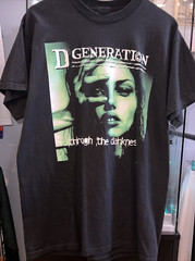 D Generation Through The Darkness Punk Band Unisex Cotton T-Shirt