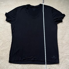 Bambooven Men’s Black Bamboo V-Neck Undershirt – Size XL – VGUC – Stretch