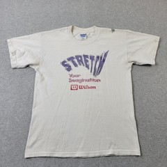Wilson Racquetball VTG 90s Shirt Mens Medium Stretch Your Imagination Graphic