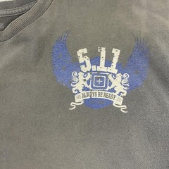5.11 Shirt Mens Extra Large Gray Always Be Ready Graphic Tee Tactical Crewneck