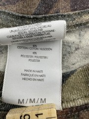 Mossy Oak Shirt Mens Medium Camo Long Sleeve Tee Break-Up Infinity Hunting
