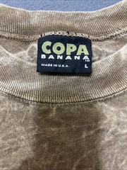 Vintage Y2K Gladiator Promo Copa Banana Tag Crewneck Acid Wash Men’s LG