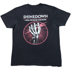Shinedown Music For Lovers Black T-Shirt Cotton Full Size 7D1713