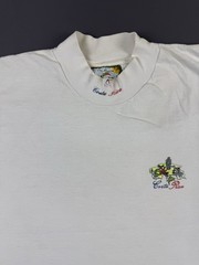 Rare Vintage 90s Costa Rica Animals Sede Cumbre De La Tierra White Medium Tee