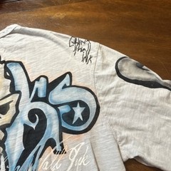 The Great China Wall Ink Men’s Longsleeve M Shirt Graffiti And Skulls