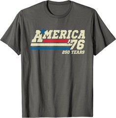 America Retro 250 Years 250th Anniversary USA 1776 2026 T-Shirt