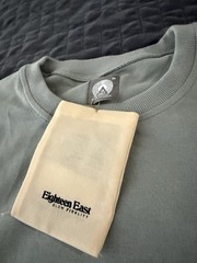 18 East Ian Vintage Pocket Tee Lunar Rock Medium