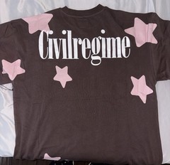 Civil Regime x Powerpuff Girls American Classic Oversized Tee Brown Size L