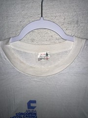 Vintage 80s Aruba Concorde Hotel Casino T-Shirt Sailing Tag Resort Beach Tee XL