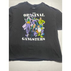 DC Comics Originals The Joker Catwoman Riddler Gangsters T Shirt 3XL Black