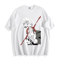 Jujutsu Kaisen Gojo Satoru T-Shirt – White Hair Energy Design Unisex Tee