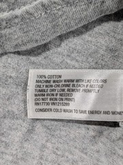 Mossimo Supply Co. Gray Crew Neck Short Sleeve T-Shirt Size M 100% Cotton