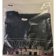 Bay Island Sportswear The Vinyl Men’s Graphic T-Shirt Black XL Space Record