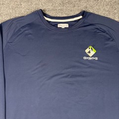 Peter Millar Shirt Men’s XXL Navy Blue Long Sleeve Performance Logo