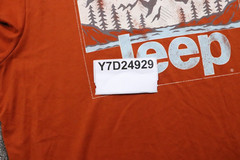 Jeep Distressed Look Retro Graphic Shirt Soft Knit Recycled Material Men 2XL