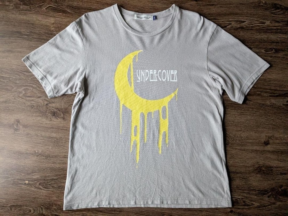 Undercover Blood Moon Moth Mikazuki T Shirt 2017SS Used Japan