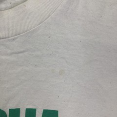 Vintage Levi’s Shirt Mens Small White Abrocha La Bragueta 501 Button Fly 90s Ad