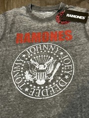 Ramones Presidential Seal Burnout T-Shirt Medium NWT Official