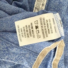 Robert Graham Long Sleeve Crew Neck T-Shirt BURSNELL Heather Light Blue M