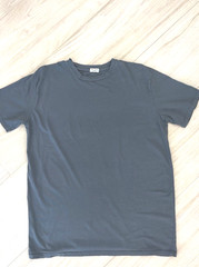 Vintage MIDA Undici Made In Italy Mens 100% Premium Cotton Grey T Shirt Large