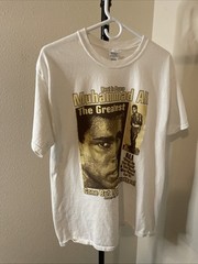 Vintage Y2K Muhammad Ali Rest In Peace Shirt Men’s Large White Shirt Men’s Large