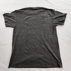 Land of the Free Home of the Brave Gray Short Sleeve Cotton Blend T-Shirt Mens L