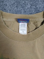 Vintage Three Toad Sloth T Shirt Mens Size XL Costa Rica Baby Short Sleeve 90s