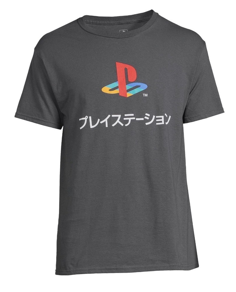 Brand New Japanese PlayStation Logo Men’s Graphic Tee Short Sleeves 3XL (54-56)