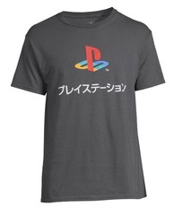 Brand New Japanese PlayStation Logo Men’s Graphic Tee Short Sleeves 3XL (54-56)