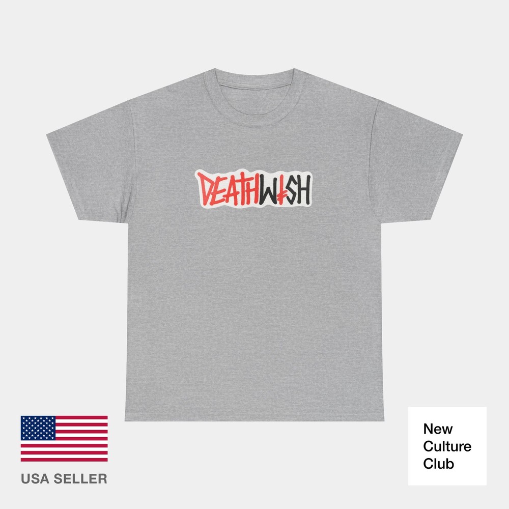 Deathspray Deathwish 2000s Skateboard Lizard Greco Vintage Classic TShirt Print
