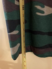 Rugged Wear Hunters Peak Woodland Camo Ringer T-Shirt XL New Without Tags Army